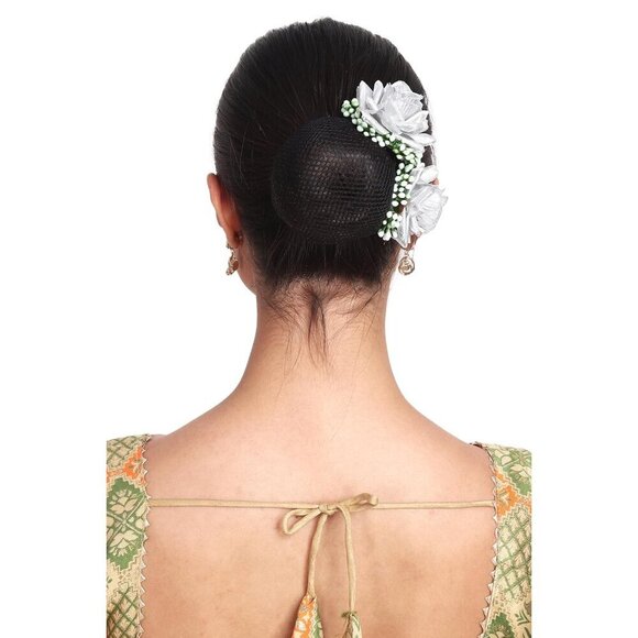 Rose Flower Hair Accessory Floral Headpiece for Weddings Bridesmaids main image 8